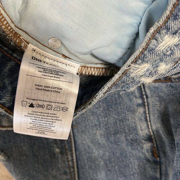 One Teaspoon High waist Mom Jeans(Size 32) - Picture 8 of 12